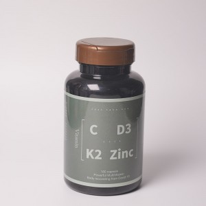 Vitamin C, D3, K2 And Zinc Capsules