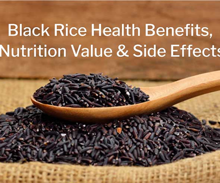 A very beneficial natural black ingredient-Black Rice Extract